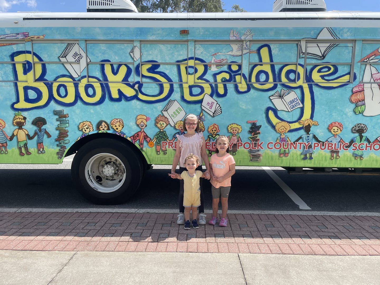 Fun Places for Community Outings in Polk County: Books Bridge Bus of Polk County Schools